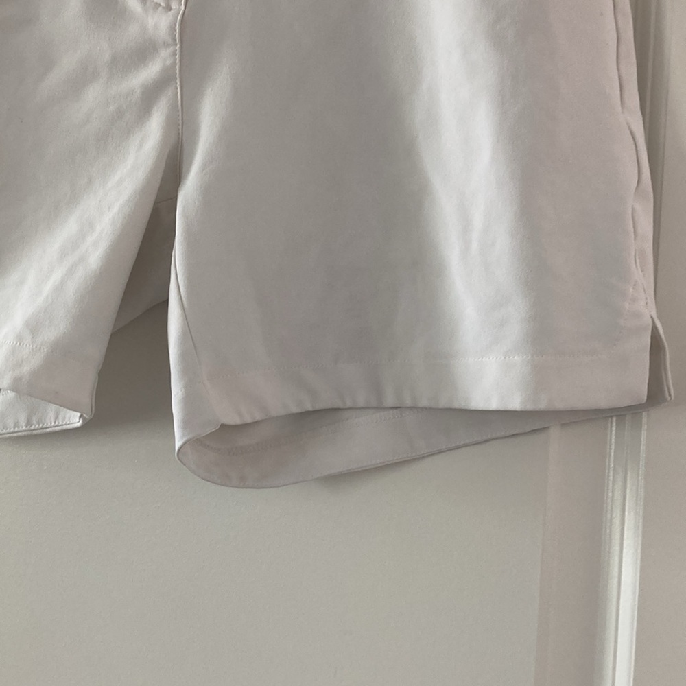 Adidas 8 shorts athletic white workout pockets golf - Picture 5 of 10